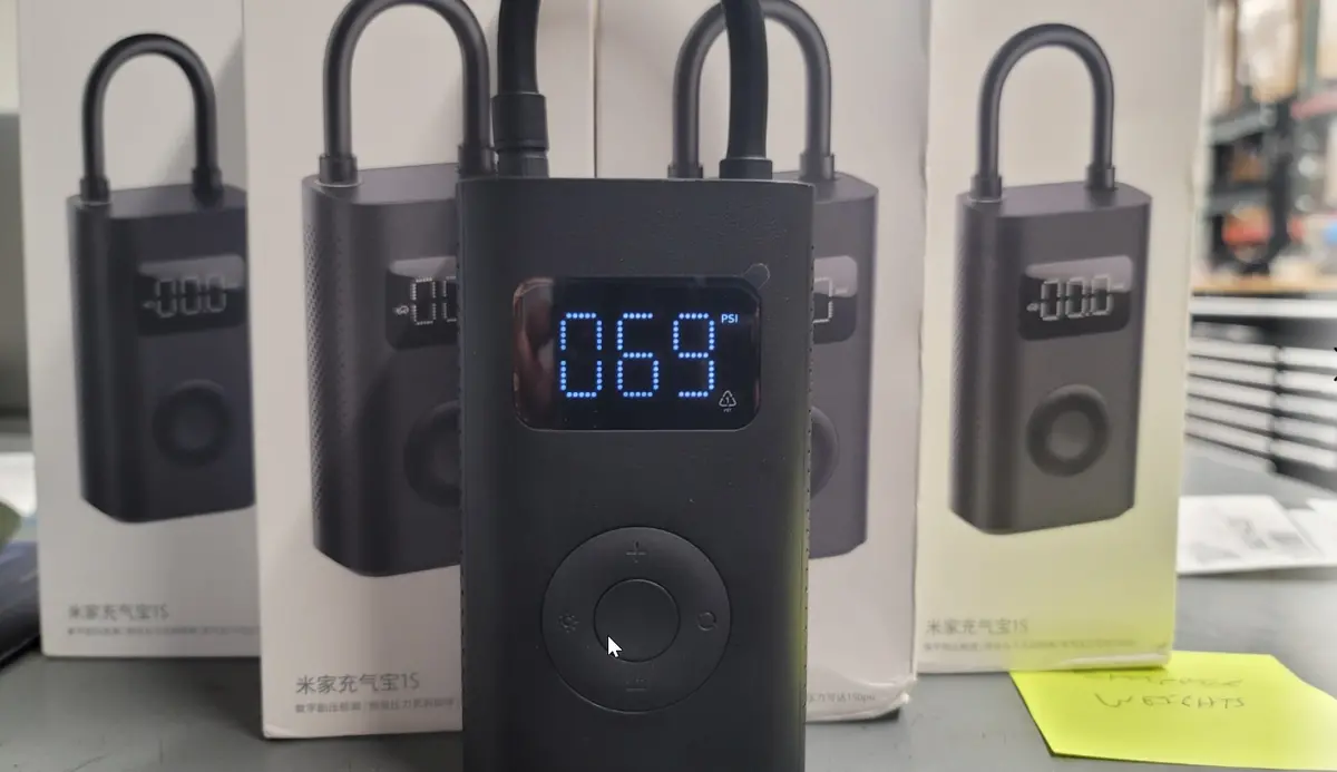 Electric Tire Pump Usb-C Rechargable 1