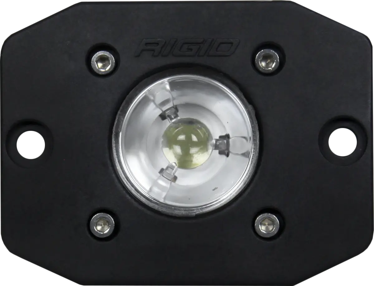 Flood Black Flush Mount Ignite Rigid Industries 1