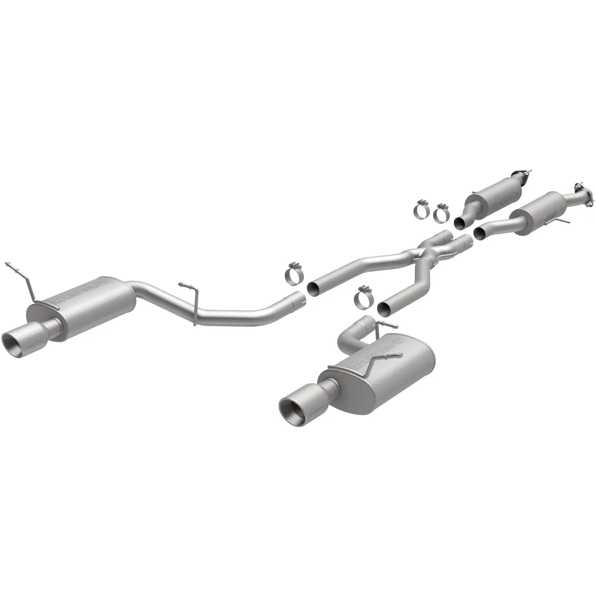 Magnaflow Street Series Stainless Cat-Back System 1