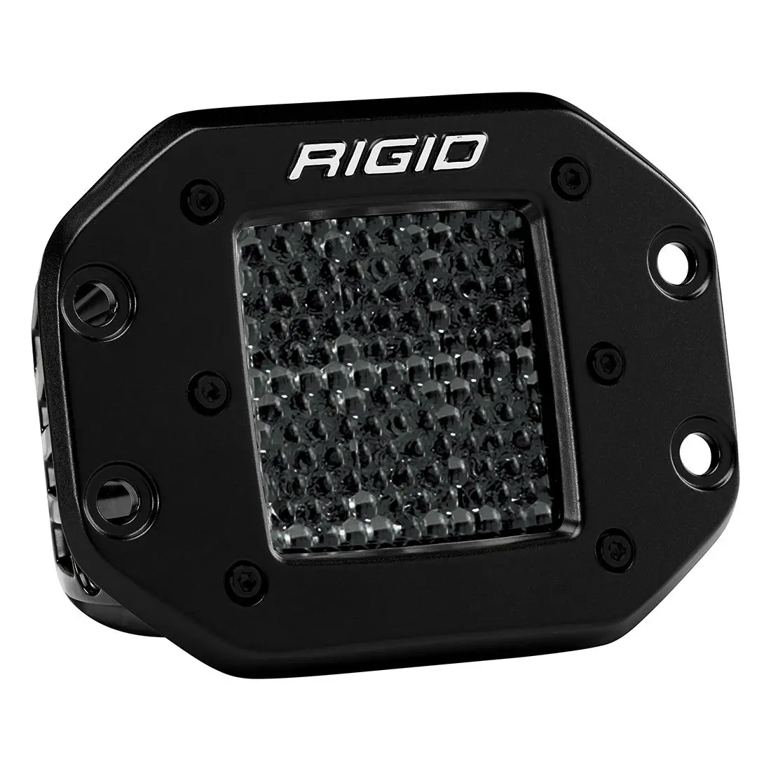 Spot Diffused Midnight Flush Mount Pair D-Series Pro Rigid Industries 1