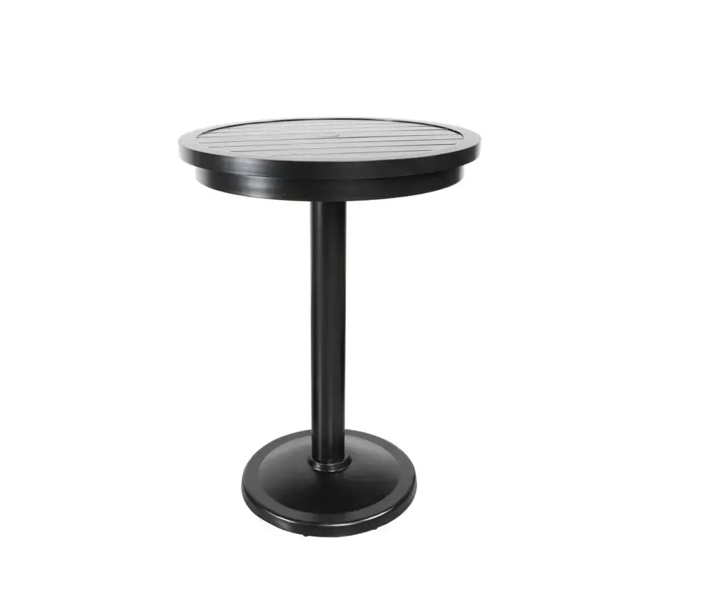 Monaco 30'' Round Pedestal Bar Table 1