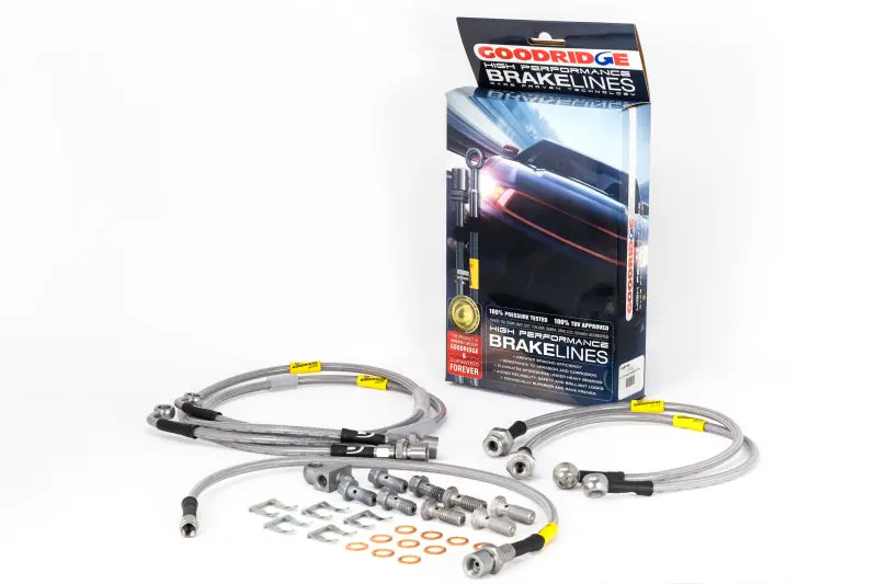 Goodridge 01-03 Chevrolet Silverado / 01-03 Gmc Sierra Ss Brake Lines 1