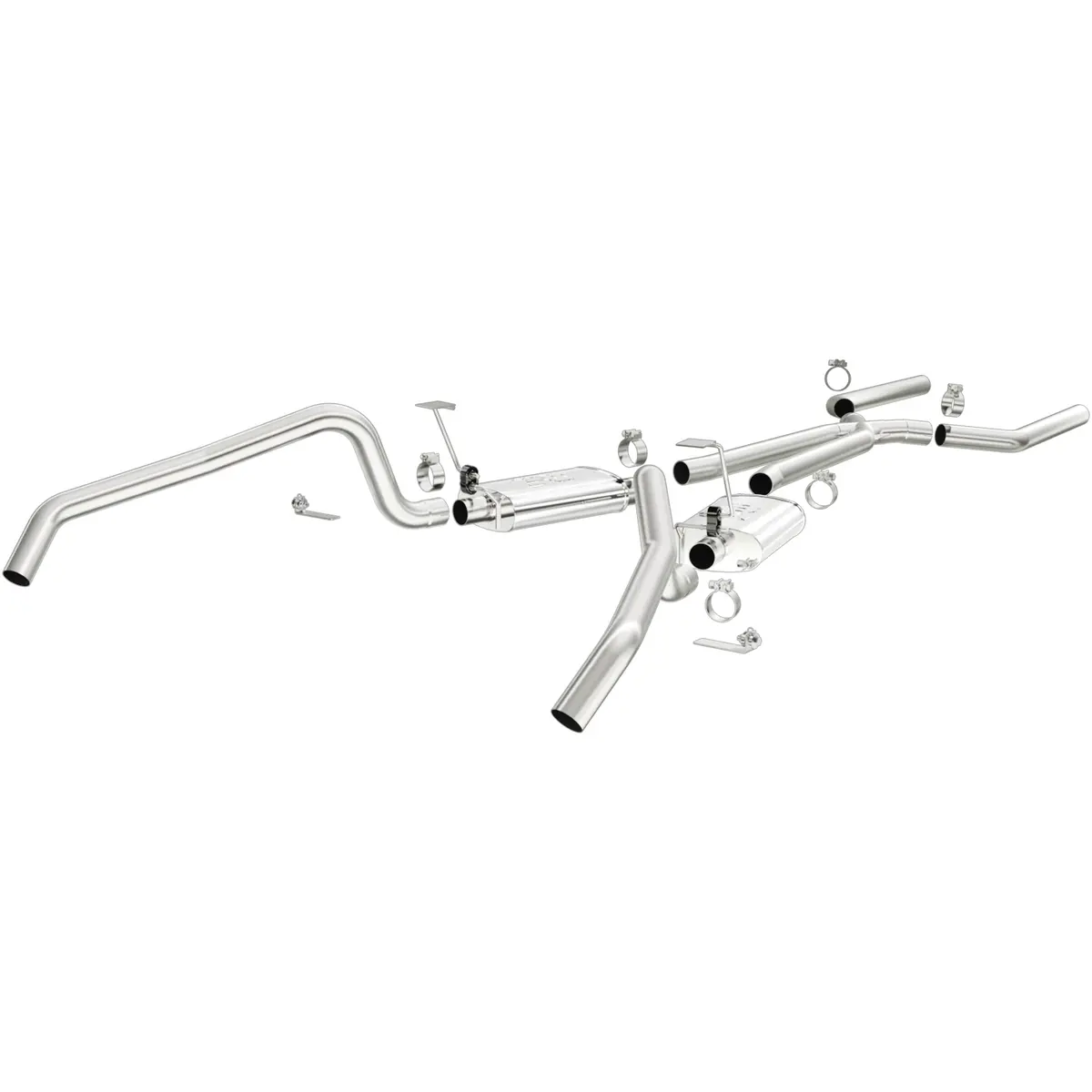 Magnaflow Street Series Stainless Crossmember-Back System 1