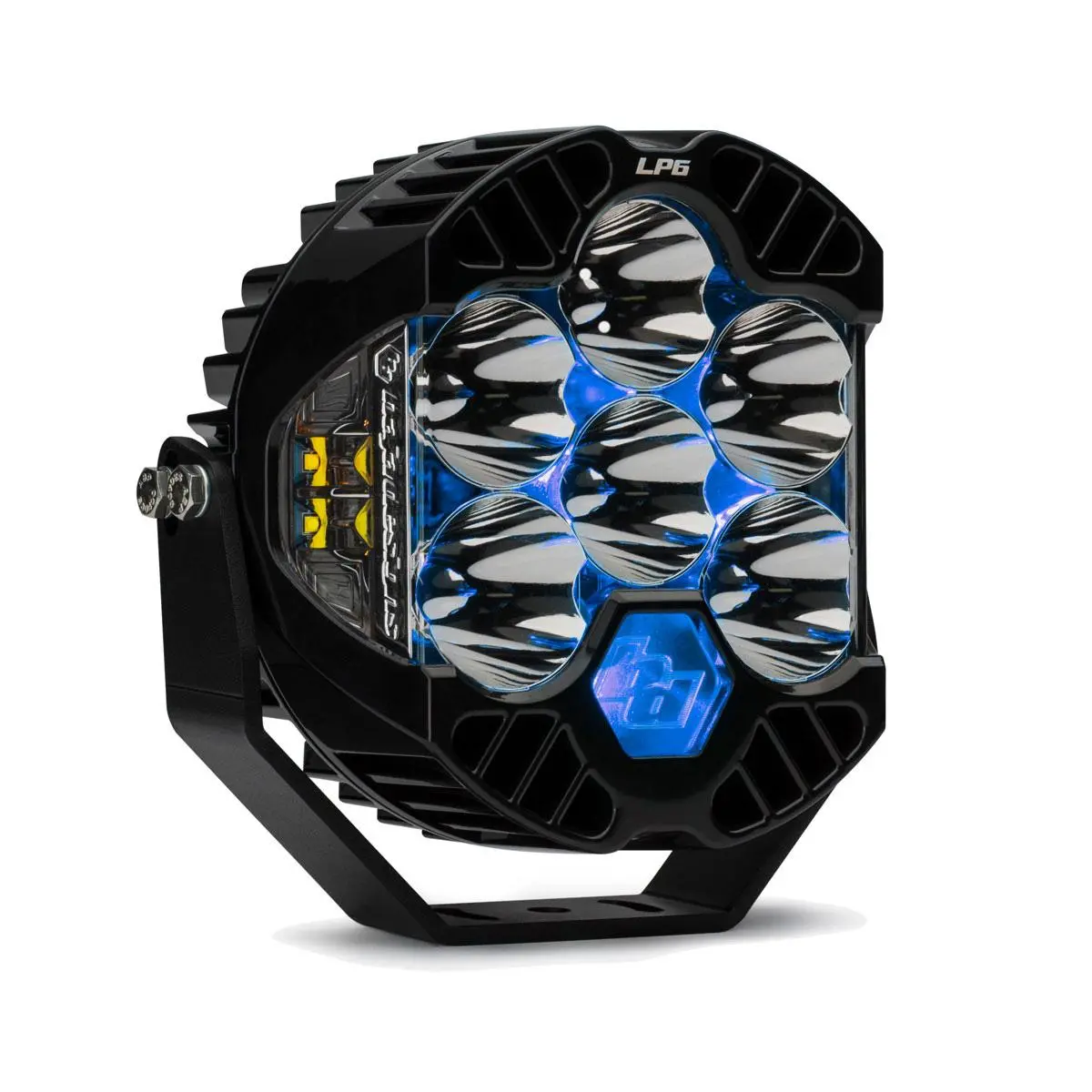 Lp6 Pro Led Auxiliary Light Pod Light Pattern Driving/Combo Blue Backlight Baja Designs 1