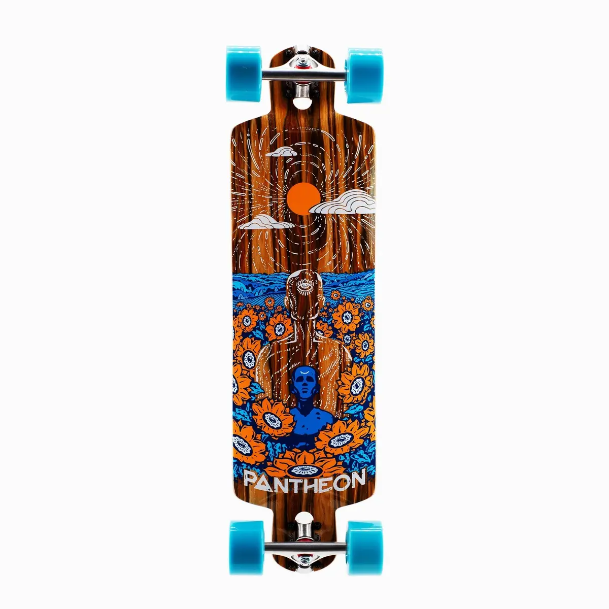 Pantheon Trip 33.25" Drop Through Longboard 1