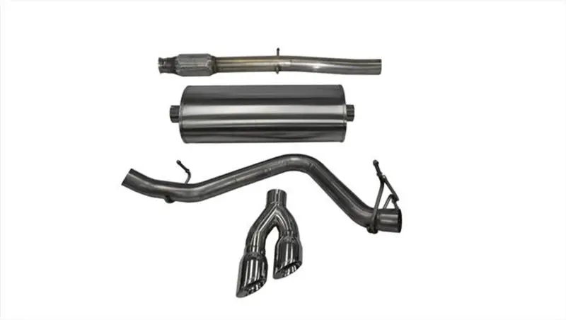 Corsa 2014-2019 Chevy Silverado 1500 5.3L V8 Cc / Sb 3In Single Side Exit Touring Cat-Back Exhaust 1
