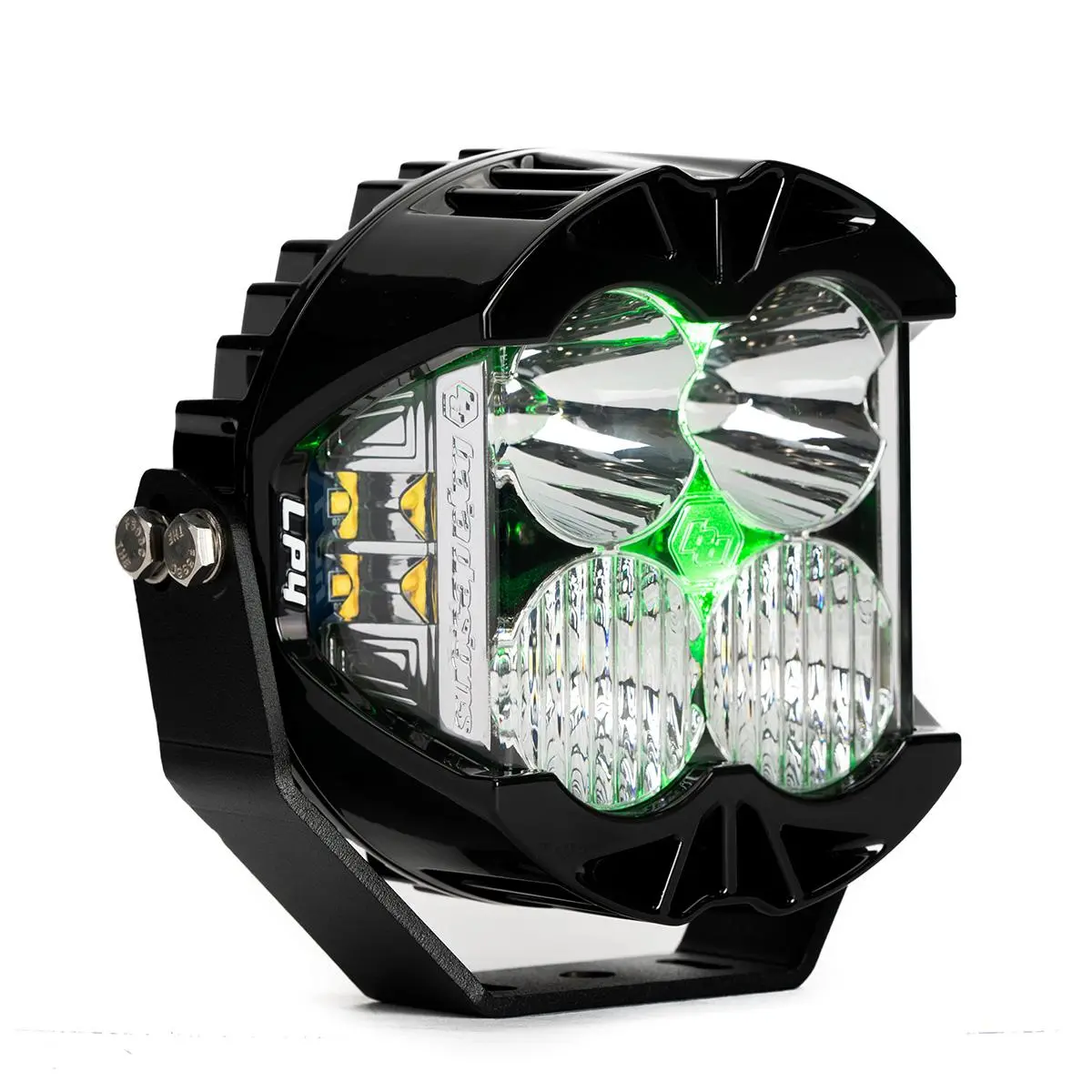 Lp4 Pro Led Auxiliary Light Pod Light Pattern Driving/Combo Green Backlight Baja Designs 1