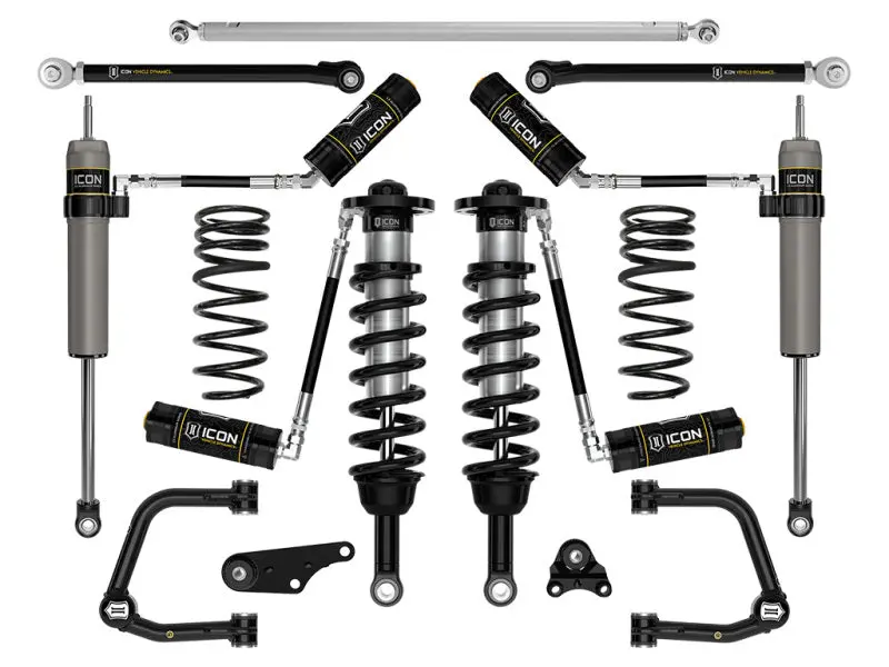 Icon 2024 Toyota Land Cruiser 250 Series 1.25-3In Lift Stage 7 Suspension System Tubular 1