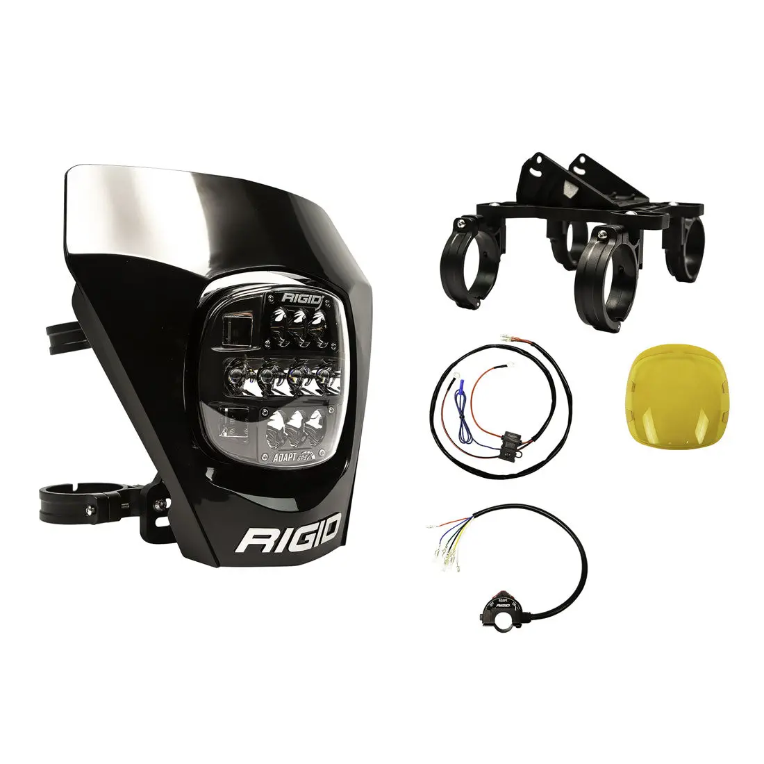Rigid Adapt Xe Extreme Enduro Complete Ready To Ride Led Moto Kit Black 1