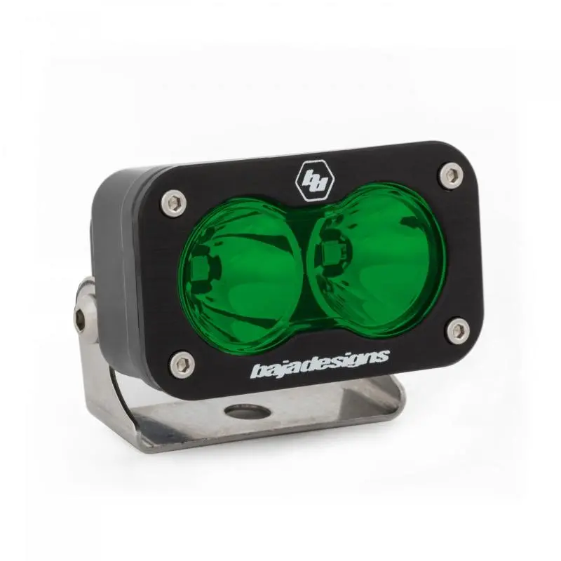 Baja Designs S2 Sport Spot Pattern Led Work Light - Green 1