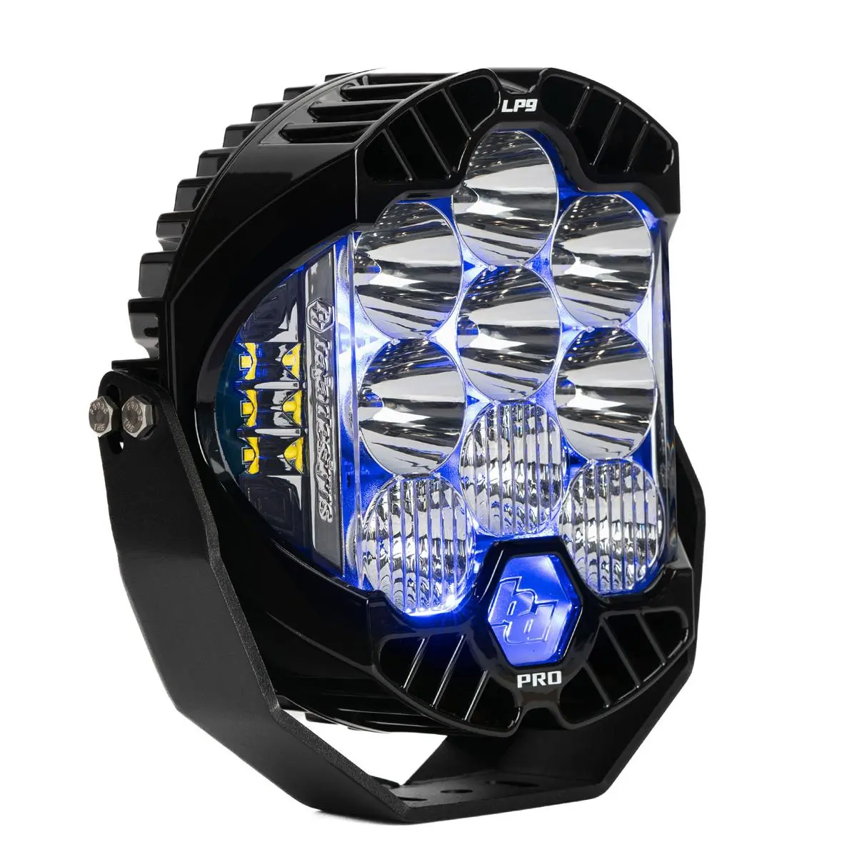 Lp9 Pro Led Auxiliary Light Pod Light Pattern Driving/Combo Blue Backlight Baja Designs 1