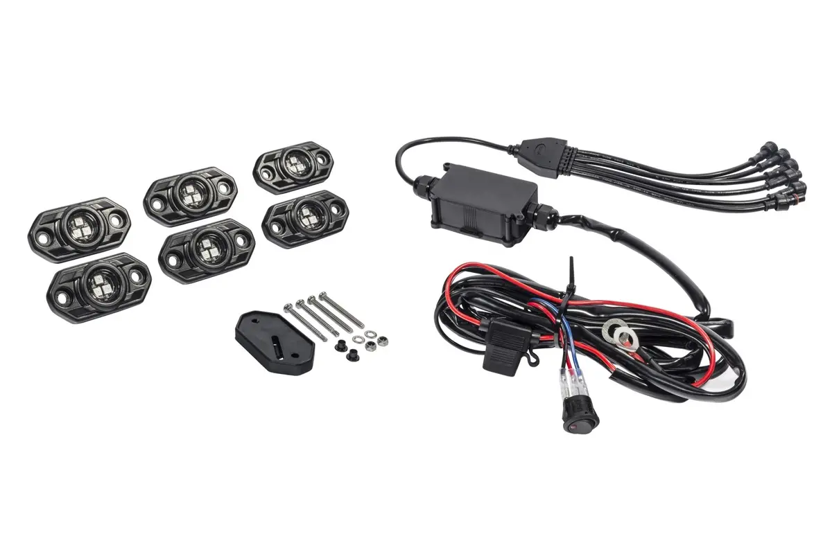 Kc C-Series Rgb Led Multi-Use Flood 6-Light System Universal 1