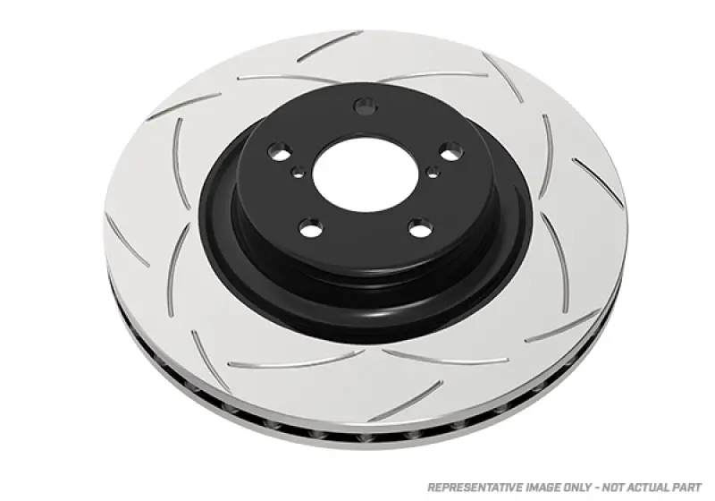 Dba 07+ Honda Civic Fd2-R Slotted Street T2 Series Front Rotor 1