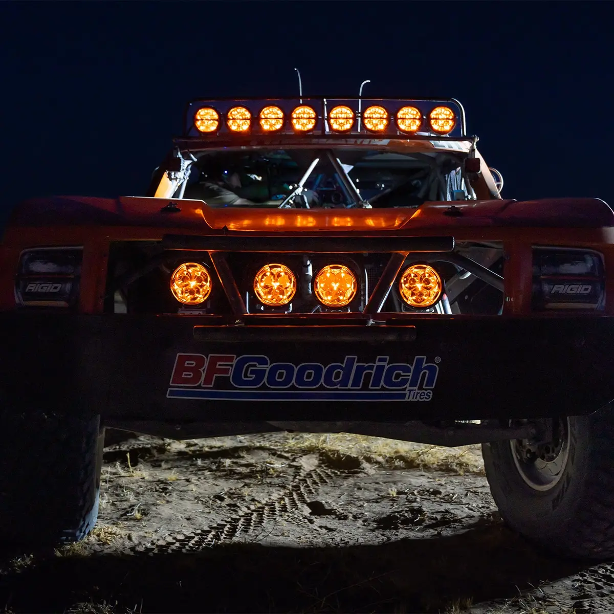 6 Inch 360-Series Laser With Precision Spot Optics And Amber Backlight Rigid Industries 1