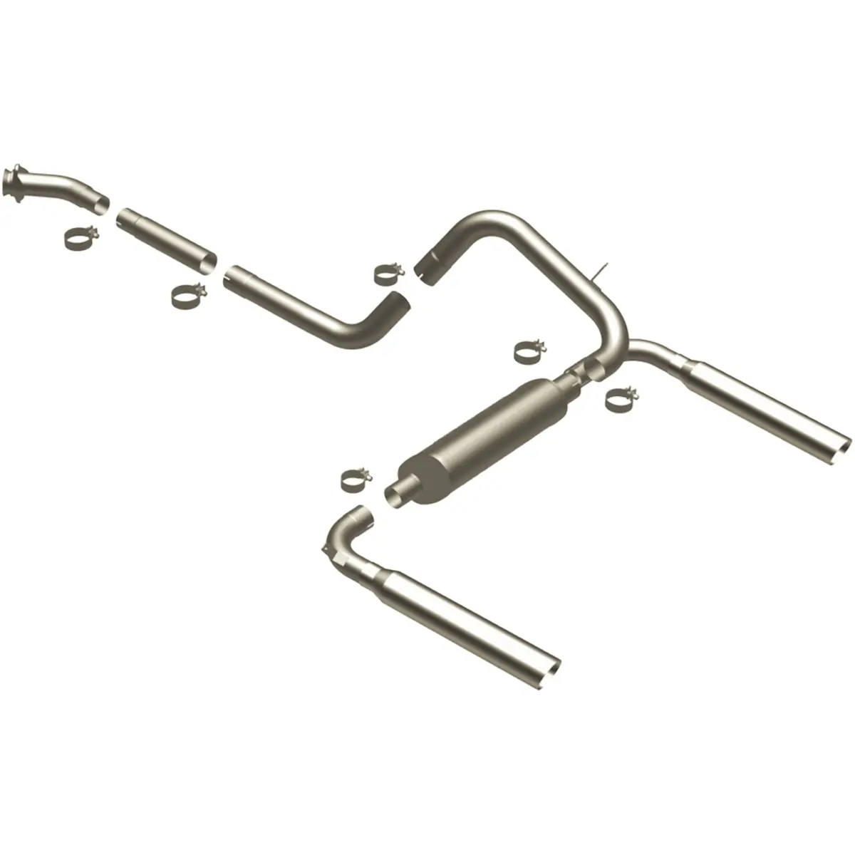 Magnaflow Street Series Stainless Cat-Back System 1