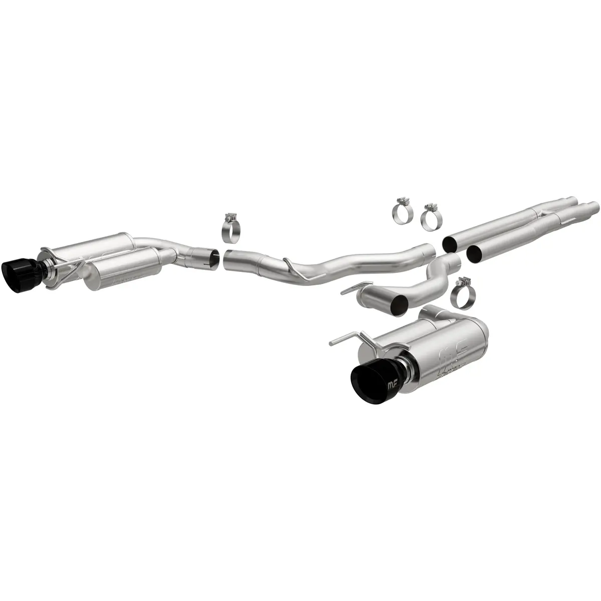 Magnaflow Competition Series Black Chrome Tips Cat-Back System 1
