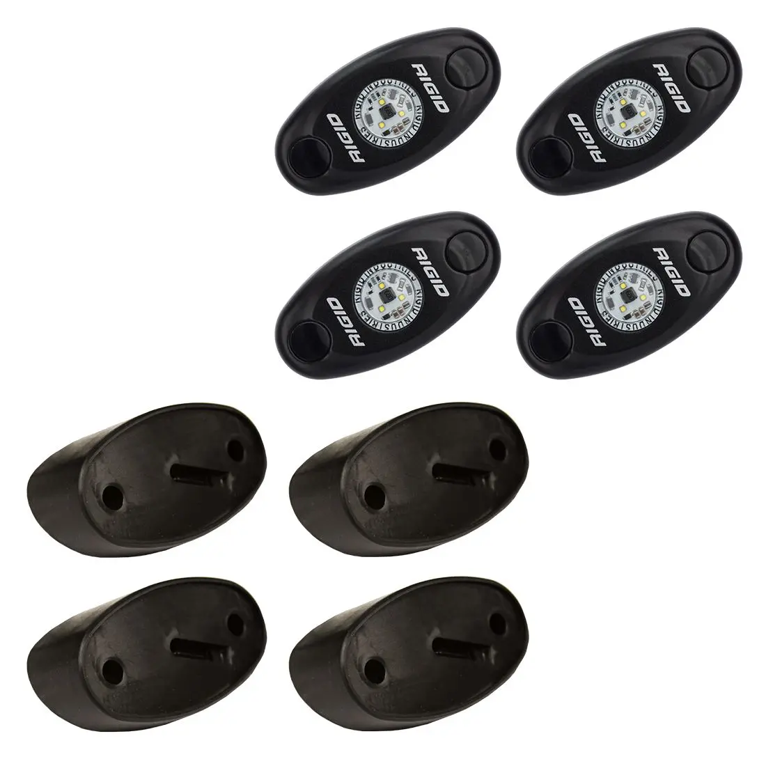 Rock Light Kit Cool White Set Of 4 Lights A-Series Rigid Industries 1