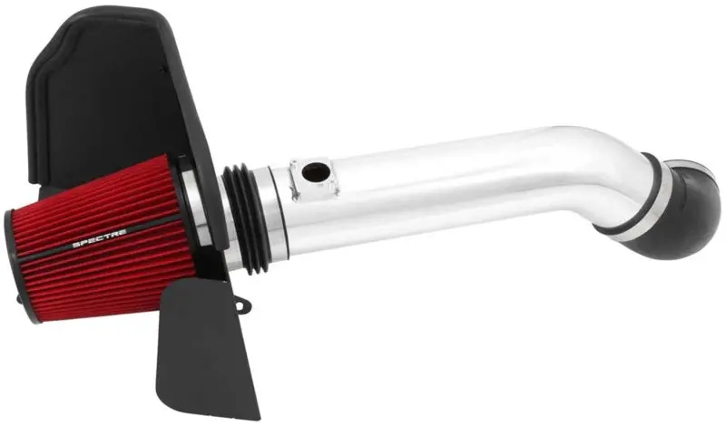 Spectre 11-13 Gm 2500Hd/3500Hd V8-6.0L F/I Air Intake Kit - Polished W/Red Filter 1