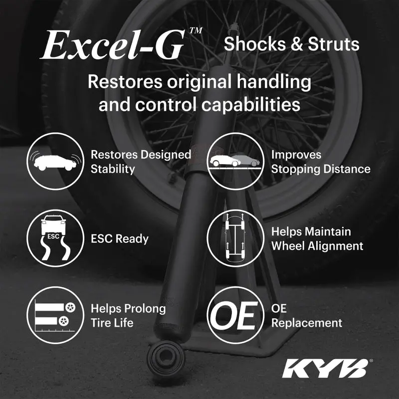 Kyb Shocks & Struts Excel-G Front Right Shock Absorber 14-15 Subaru Xv Crosstrek (Exc. Hybrid) 1