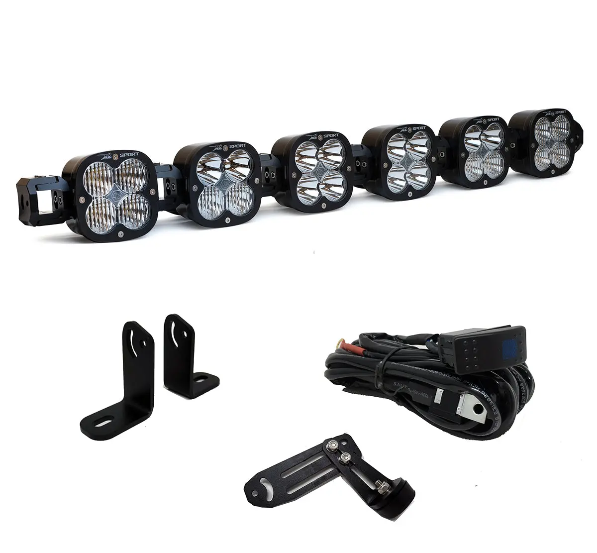 Polaris Rzr Pro Xp, Xl Linkable Roof Bar Kit Baja Desgins 1