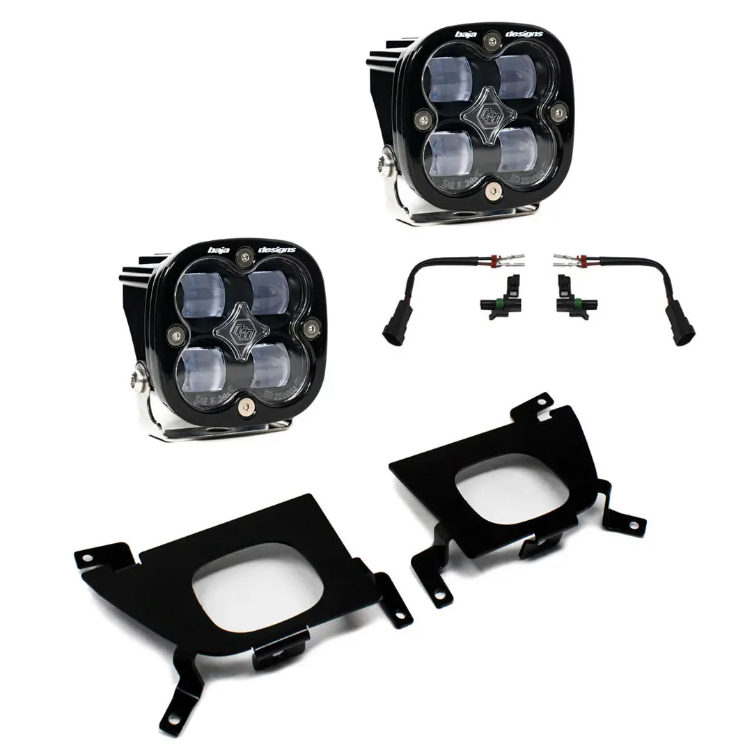 Silverado Fog Pocket For 19-Up Silverado 1500/2500/2500 Hd Fpk Sae Baja Designs 1