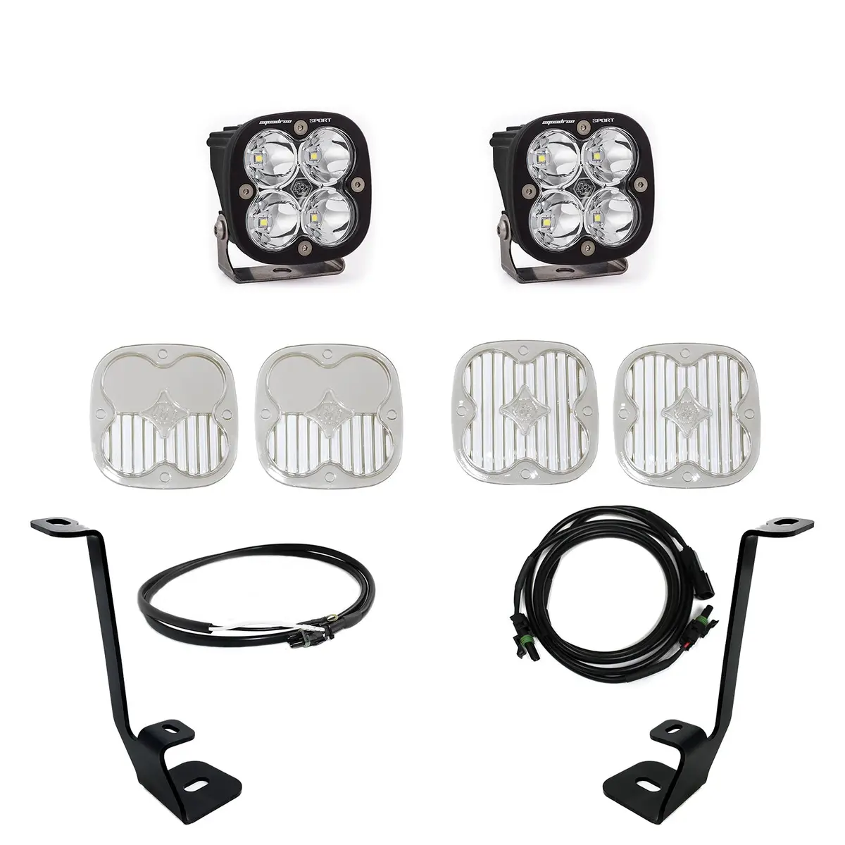 F-150 A Pillar Kit Squadron Sport Spot 21-On Ford F150 W/ Upfitter Baja Designs 1