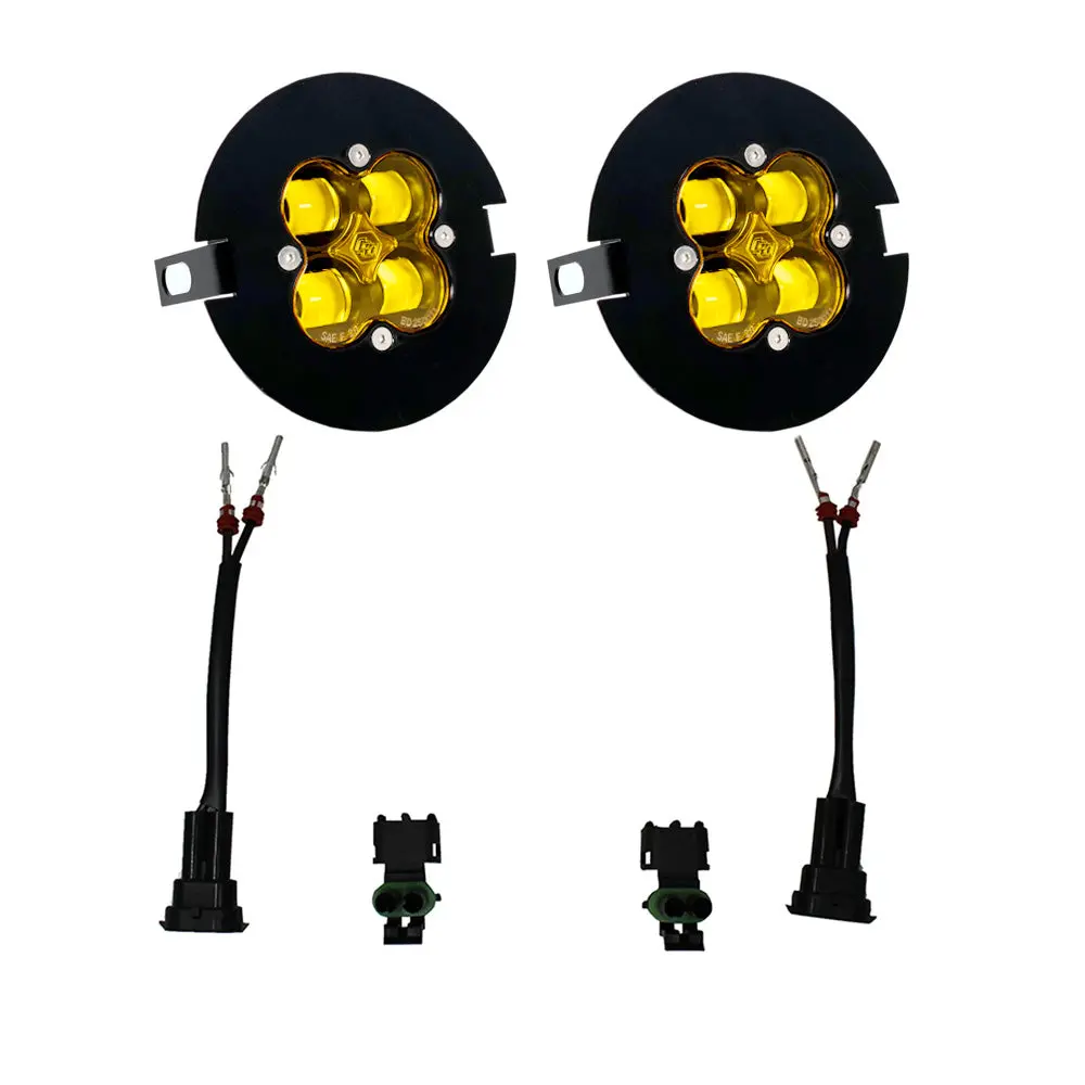 Ford/Toyota F-150 Tundra Tacoma Sae Fog Light Kit Amber Baja Designs 1