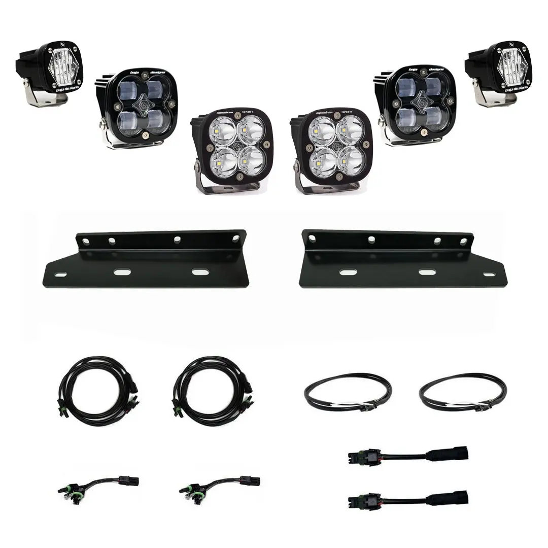 Aftermarket Fog Pocket Sae Kit Fits 21-On Ford Raptor Baja Designs 1