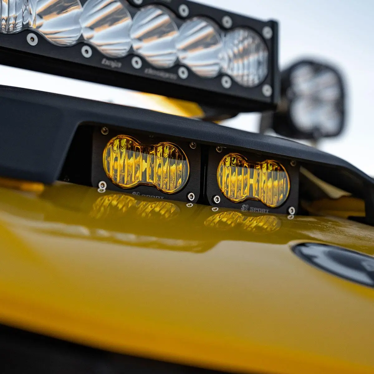Can-Am, Maverick R, Dual S2 Pro Hood Kit Baja Designs 1