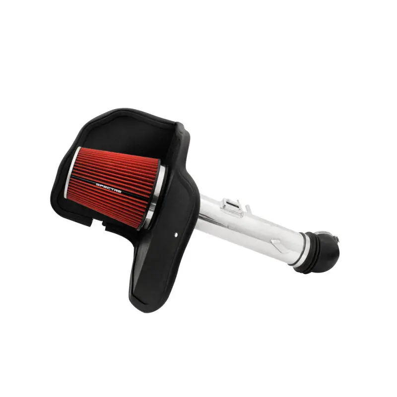 Spectre 05-07 Toyota Sequoia V8-4.7L F/I Air Intake Kit - Polished W/Red Filter 1
