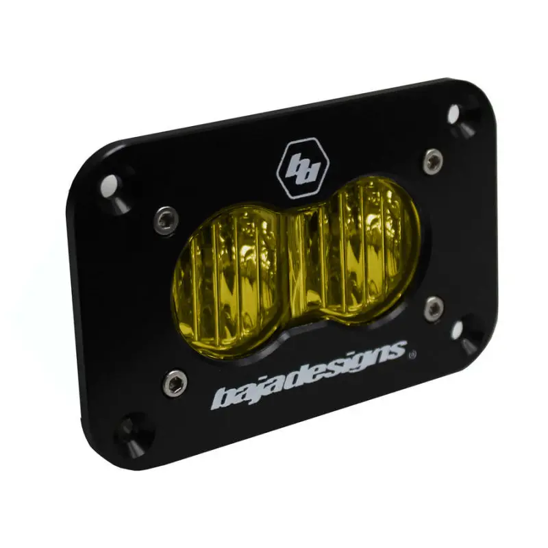 Baja Designs S2 Wide Cornering Sport Flush Mount Led - Amber 1