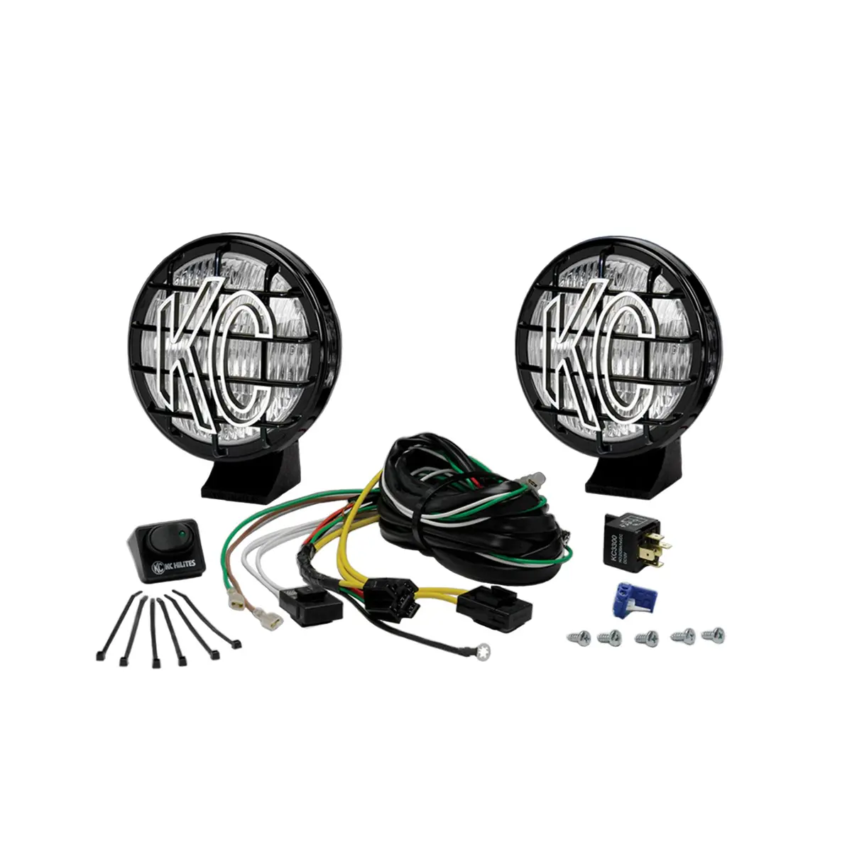 Kc Apollo Pro Halogen 5In Fog 2-Light System Universal 1