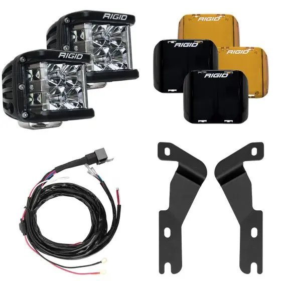 2016-2020 Toyota Tacoma A-Pillar Light Kit, Includes D-Ss Flood Rigid Industries 1