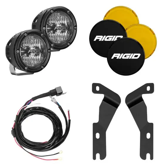2016-2020 Toyota Tacoma A-Pillar Light Kit, Includes 4 Inch 360-Series Drive Rigid Industries 1