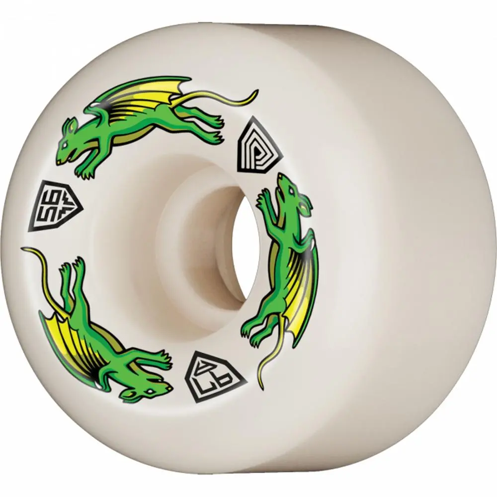 Powell Peralta Df Nano Rat 56Mm 97A Off White Wheels | Set Of 4 1