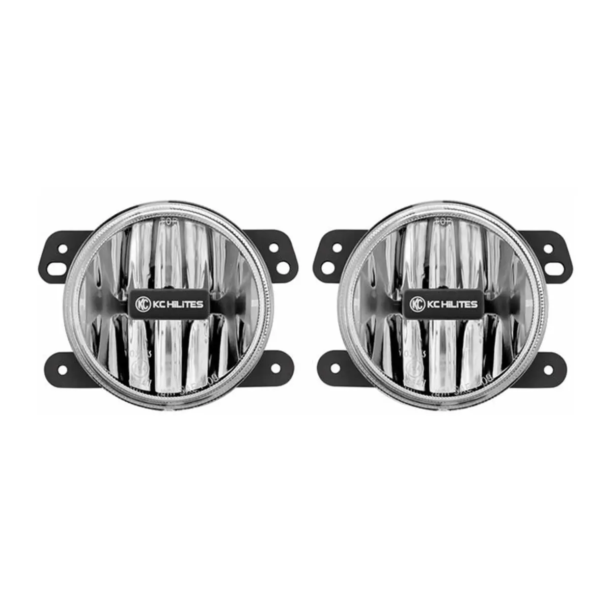 Kc G4 Gravity Led 4In Sae Ece 2-Light System 2010-2024 Jeep Jk Jl Jt 1
