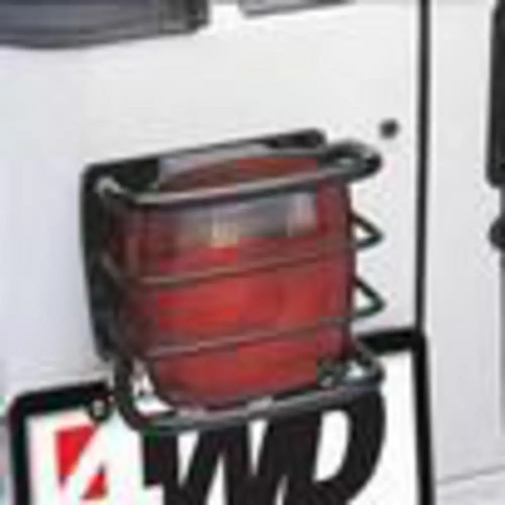 Euro Tail Light Guards - Black 1