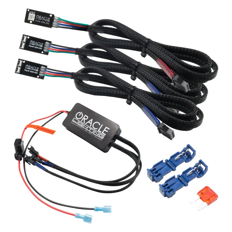 Oracle 19-22 Ram Fiber Optic Led Interior Ambient Dash Kit - (3Pcs) - 1