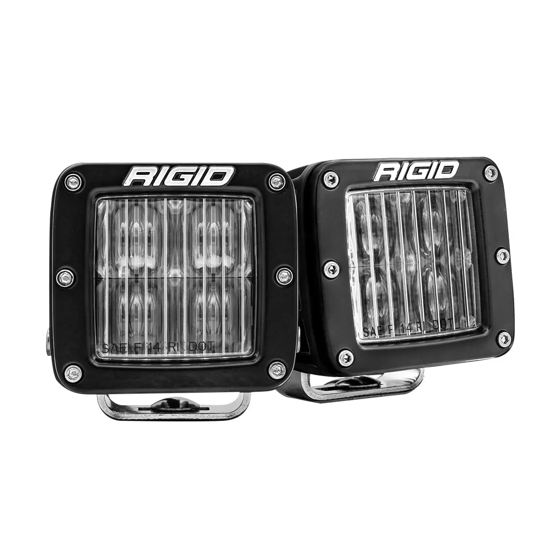Sae Fog Light White Pair D-Series Pro Rigid Industries 1