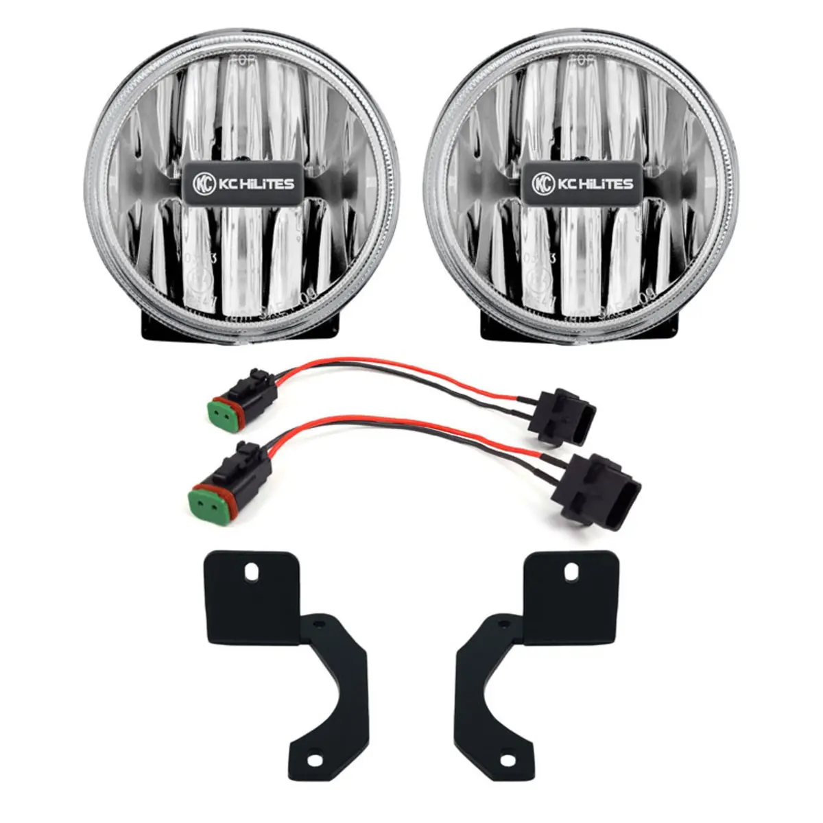 Kc G4 Gravity Led Sae Ece 2-Light System 2018-2024 Jeep Wrangler Jl Gladiator Jt 1