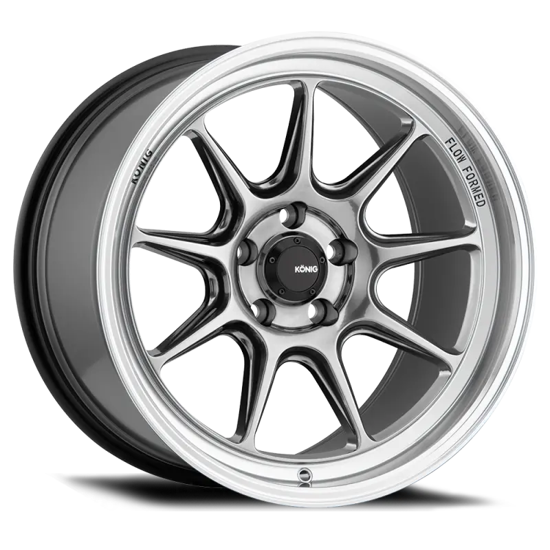 Konig Countergram 17X8 5X114.3 Et38 Hyper Chrome / Machined Lip 1