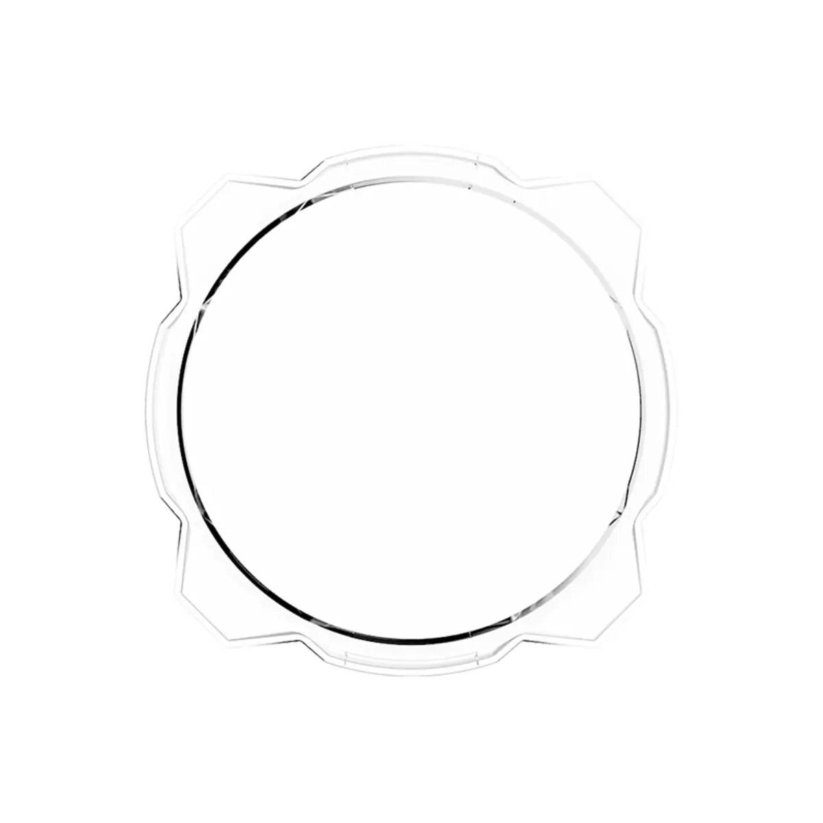 Kc Shield Pro6 Gravity Led 6In Clear Ea 1