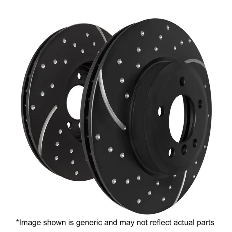 Ebc 98-99 Ford F250 (Inc Super Duty) 6.8 Super Duty 4Wd Gd Sport Front Rotors 1