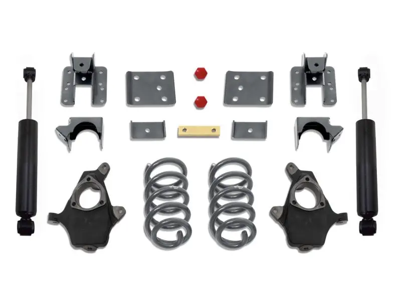 Maxtrac 14-16 Gm C/K1500 2Wd/4Wd Single Cab W/Cast Steel Susp. 4In/6In Lowering Kit 1