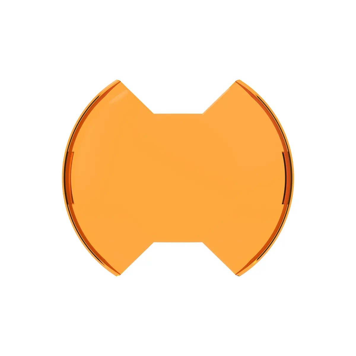 Slimlite 8" Led - Light Shield - Amber 1