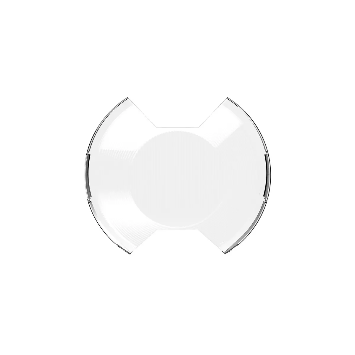 Slimlite? 8" Led - Light Shield - Sae Driving - Clear 1