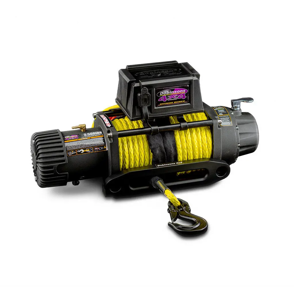 Dobinsons 12000Lb Electric Winch With Synthetic Rope - Ew80-3815S 1