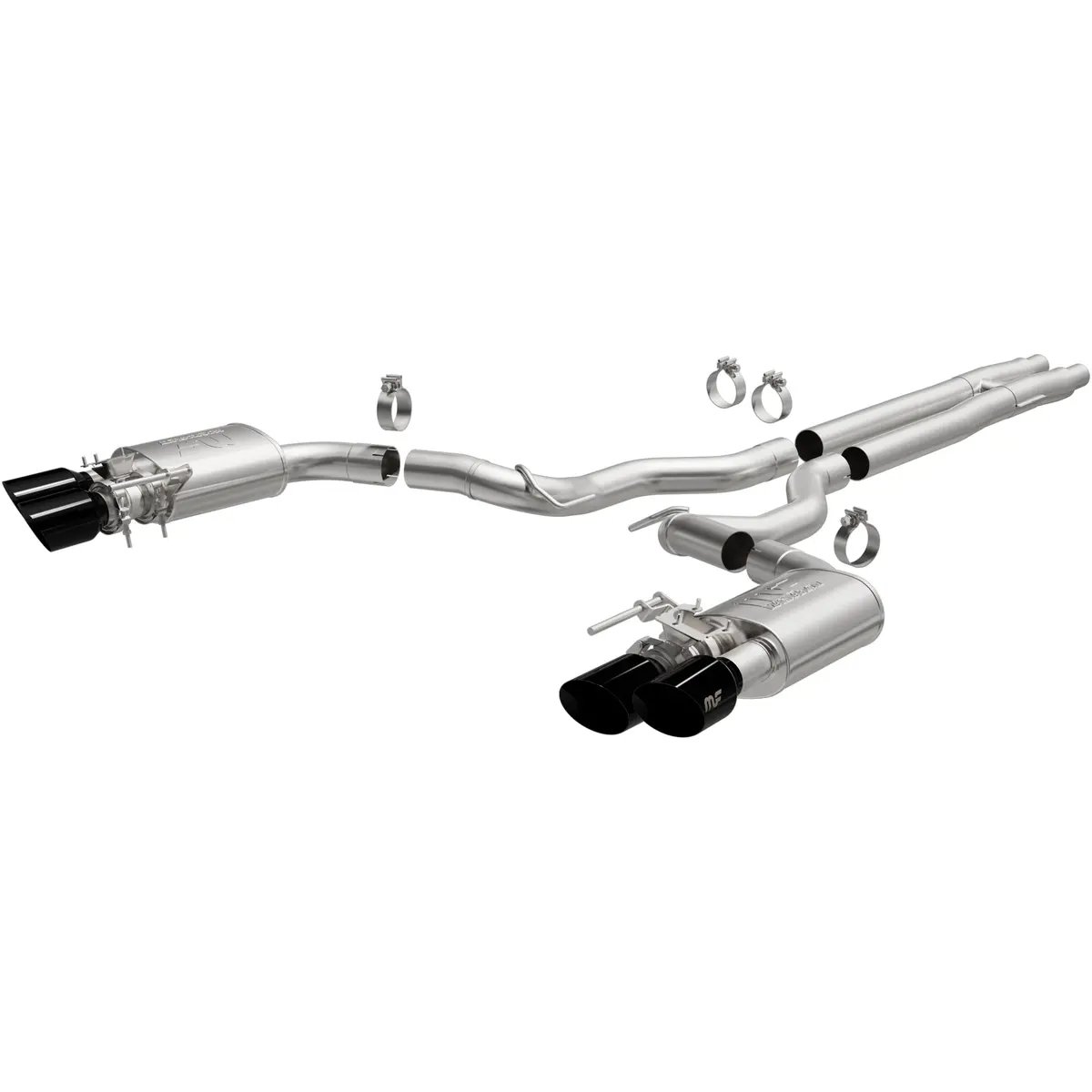 Magnaflow Competition Series Black Chrome Tips Cat-Back System 1