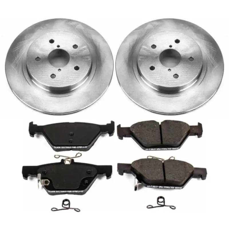 Power Stop 15-18 Subaru Legacy Rear Autospecialty Brake Kit 1