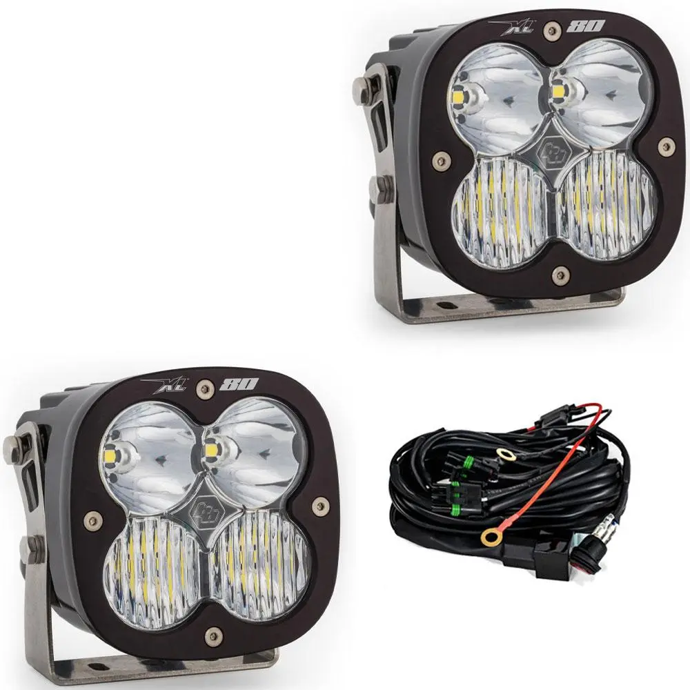 Led Light Pods Driving Combo Pattern Pair Xl80 Series Baja Designs 1
